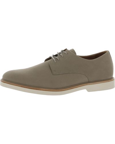 Gentle Souls Son Buck Leather Lace Up Oxfords - Brown