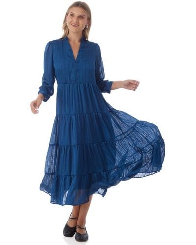 CROSBY BY MOLLIE BURCH Macrostie Dress - Blue