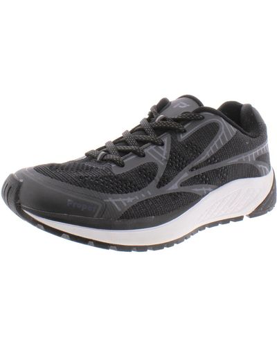 Propet One Lt Mesh Lifestyle Athletic Shoes - Gray