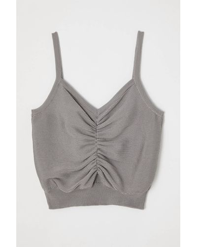 Moussy Middle Shearing Cami - Gray