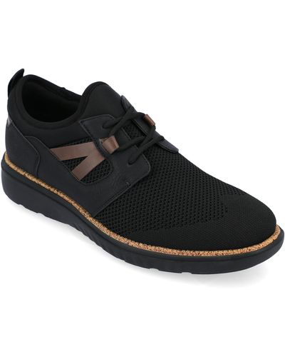Vance Co. Claxton Knit Sneaker - Black
