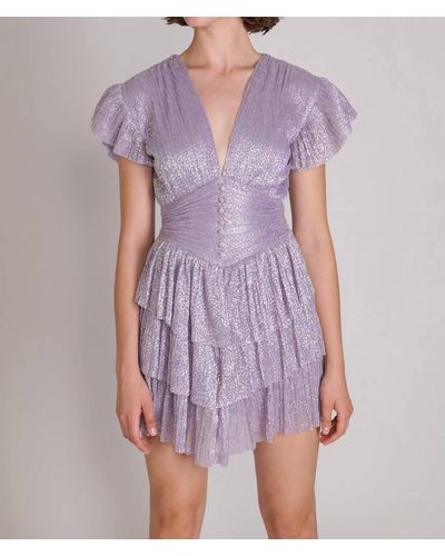 Sabina Musayev Devon Dress - Purple