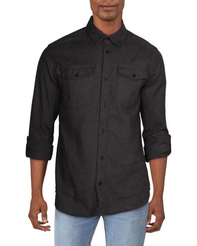Silver Jeans Co. Work Professional Button-down Shirt - Black