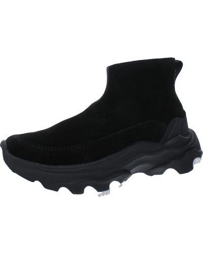 Sorel Kinetic Breakthru Acadia Wp Ankle Leather Winter & Snow Boots - Black