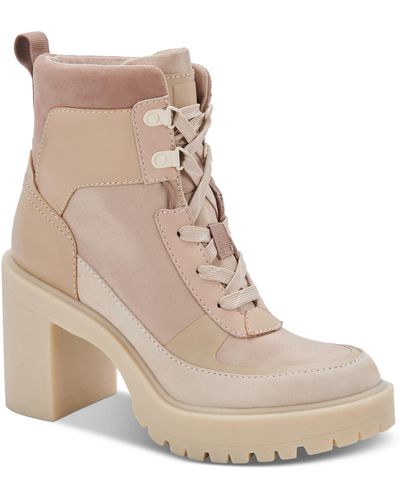 Dolce Vita Collin Pull On Leather Booties - Green