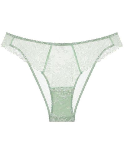 Journelle Odette Ouvert Panty Blanc