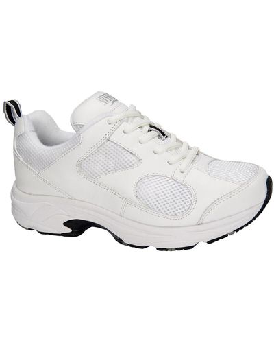 Drew Flash Ii Leather Fitness Sneakers - White