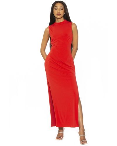 Alexia Admor Lori Maxi Dress - Red