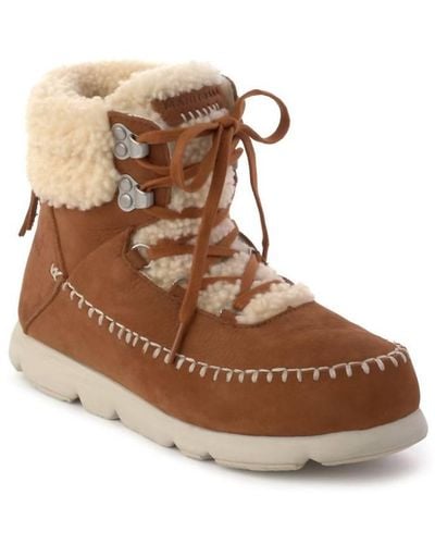 Manitobah Pacific Hiker Ankle Boot - Brown