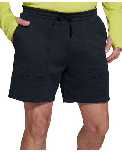 BASS OUTDOOR Porter Fleece Drawstring Casual Shorts - Blue