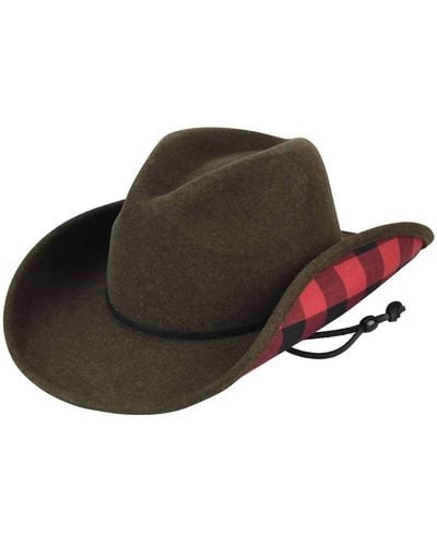 Bailey Wind River Sutton Outback Hat - Brown