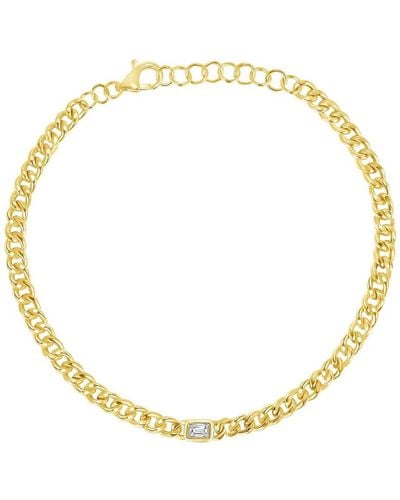Ron Hami 14k 0.12 Ct. Tw. Diamond Bracelet - Metallic