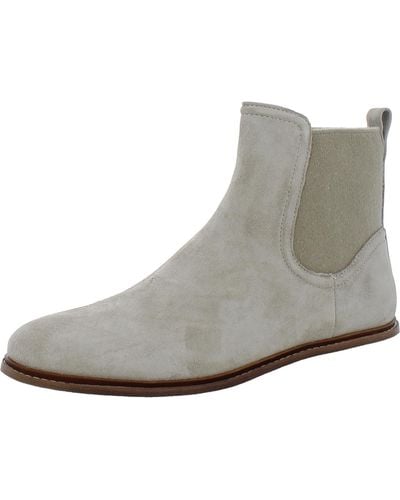 Vince Rue Wool Blend Chelsea Boots - Gray