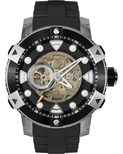 Nubeo Gemini 51mm Automatic Watch - Black