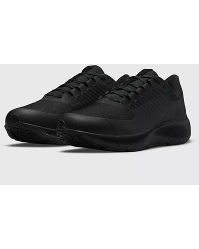 Nike Air Zoom Pegasus 38 Shield Dc4073-002 Men Triple Running Shoes Hhh131 - Black