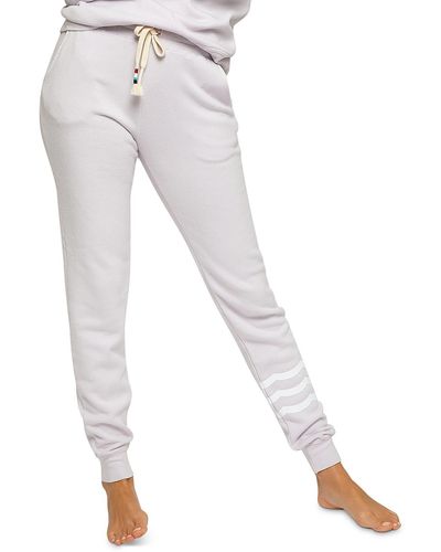 Sol Angeles Comfy Cozy jogger Pants - White