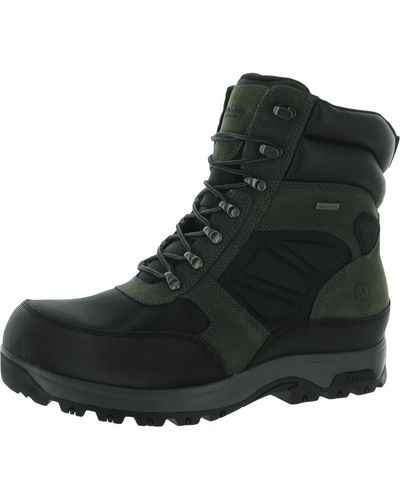 Dunham 8000works 8in Ubal Leather Lace-up Work & Safety Boot - Black