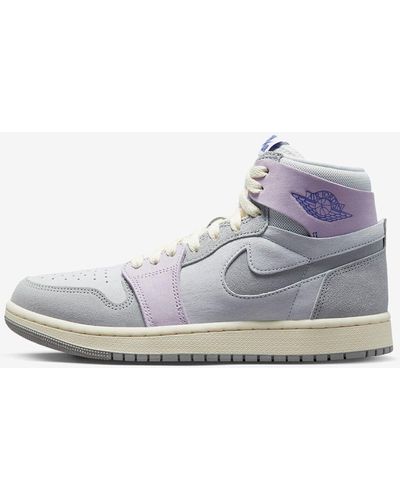 Nike Air 1 Zoom Cmft 2 Dv1305-005 Barely Grape/smoke Gray Sneaker Shoes - Blue
