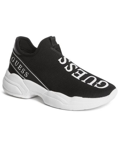 Guess Factory Lyanna Knit Logo Sneakers - Multicolor