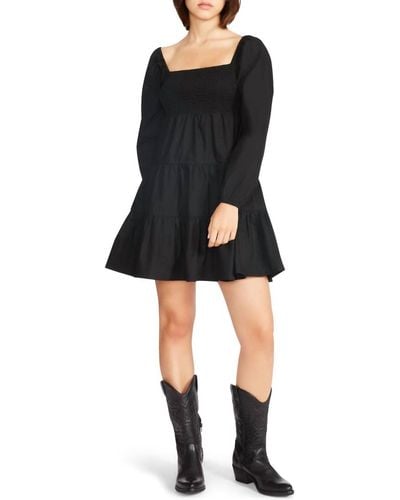 BB Dakota Daniella Dress With Sleeves - Black