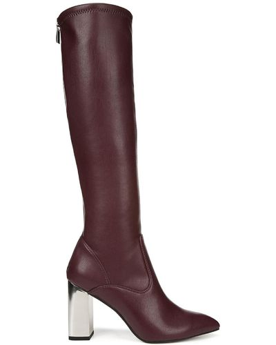 Franco Sarto Katherine Faux Leather Tall Knee-high Boots - Red