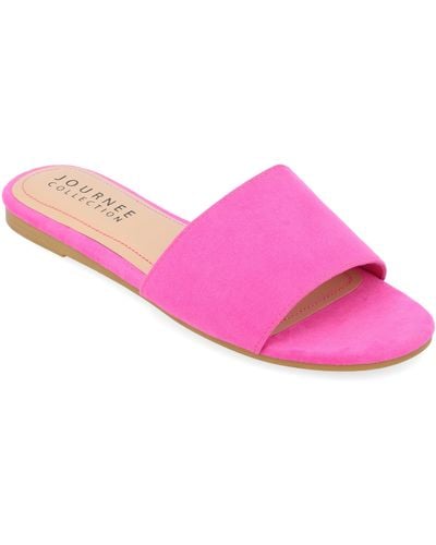 Journee Collection Collection Tru Comfort Foam Kolinna Sandals - Pink