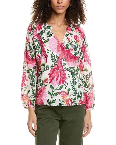 Jude Connally Lilith Blouse - Red