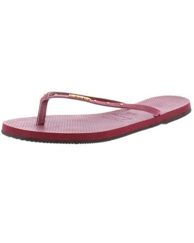 Havaianas You Maxi Thong Flat Flip-flops - Pink