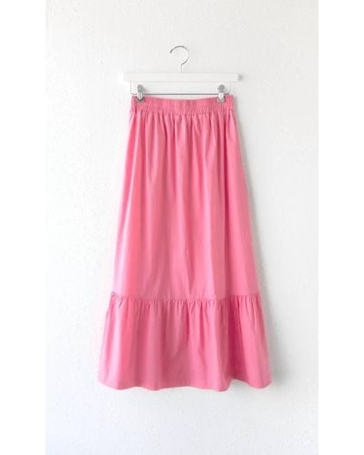 Greylin Nadia Midi Skirt - Pink