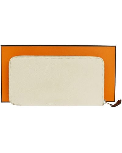 Hermès Azap Leather Wallet (pre-owned) - Orange