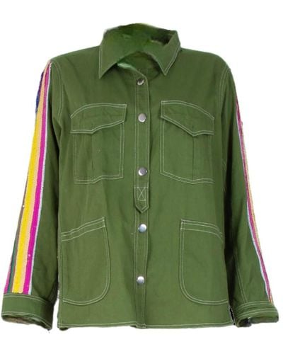 Vilagallo Sequin Jacket - Green