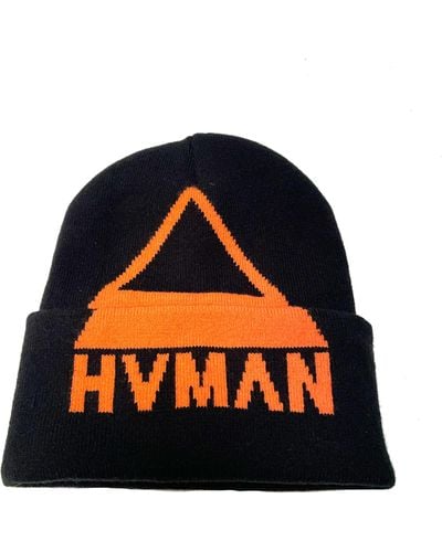 HVMAN Triangle Knit Cap - Blue