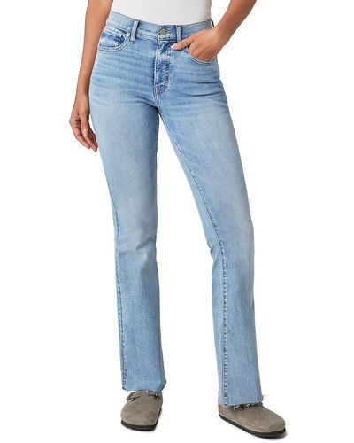 Lucky Brand Stevie High Rise Stretch Flared Jeans - Blue