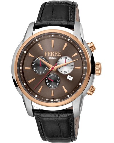 Ferré Dial Watch - Metallic