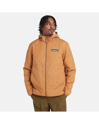 Timberland Reversible High Pile Fleece Jacket - Brown