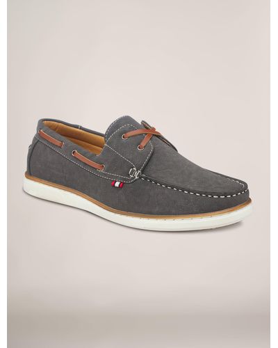 Members Only Deck Boat Shoes - Gray