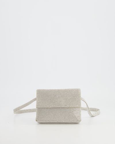 Nue Nué Crystal-embellished Rosa Belt Bag Rrp £600 - White