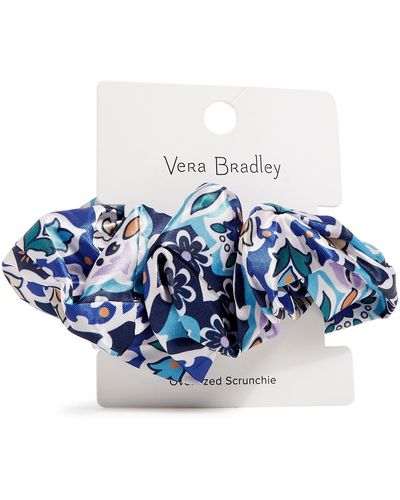 Vera Bradley Oversized Scrunchie - Blue