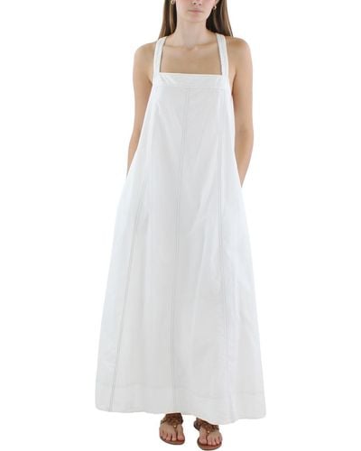 Free People Long Sleeveless Maxi Dress - White