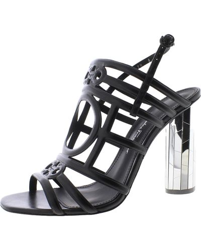 Ferragamo Florenza Leather Dressy Heels - Black