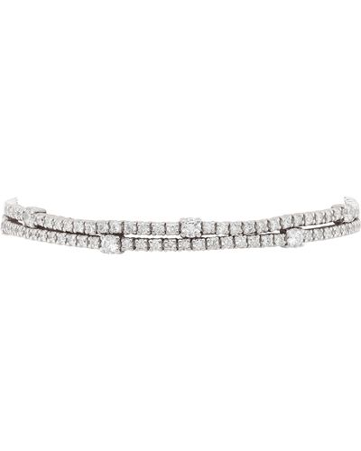Diana M. Jewels 4.50 Carat Diamond Tennis Bracelet - Black