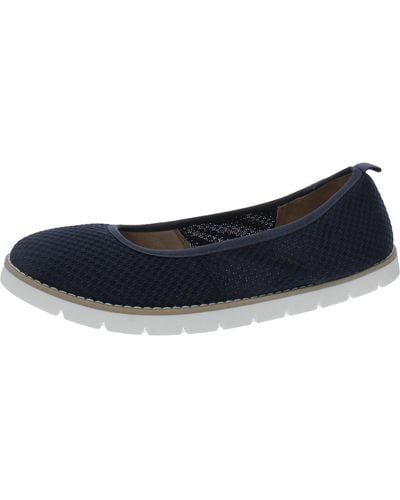 LifeStride Ursa Knit Comfort Loafers - Blue