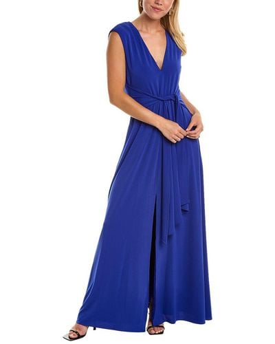 Halston Luciana Gown - Blue