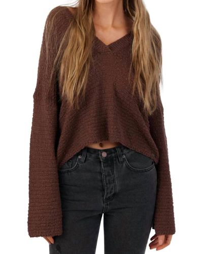 O'neill Sportswear Sun Paradise Sweater - Brown