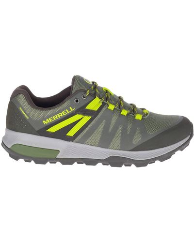 Merrell Zion Fst Waterproof Hiking Shoes - Green