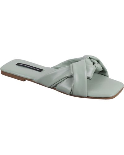French Connection Driver Knotted Sandal - Gray