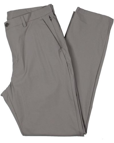 Calvin Klein Stretch Slim Fit Dress Pants - Gray