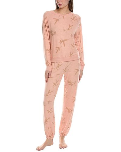 Honeydew Intimates Intimates 2pc Star Seeker Lounge Pant Set - Pink