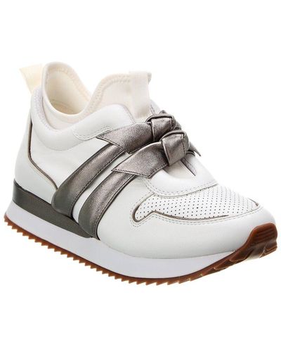 Alexandre Birman Mia Leather Sneaker - White