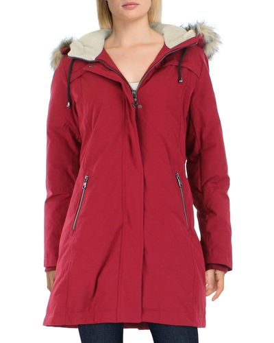 vince camuto red coat